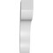 Ekena Millwork 5-in. W x 18-in. D x 24-in. H Stanfield Architectural Grade PVC Knee Brace BRCP05X18X24STA - alternate 3